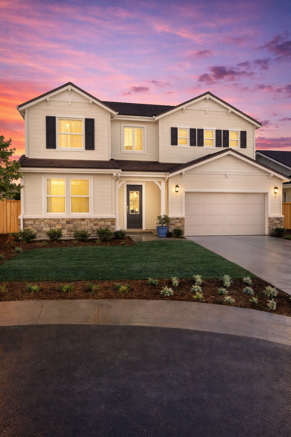 Alternate facade angle