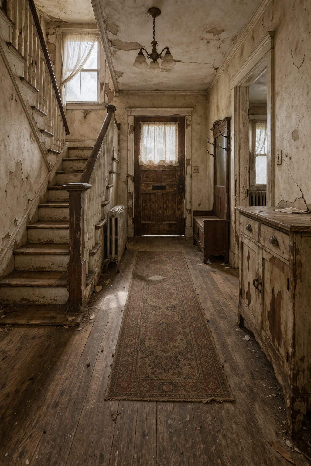 Interior before work